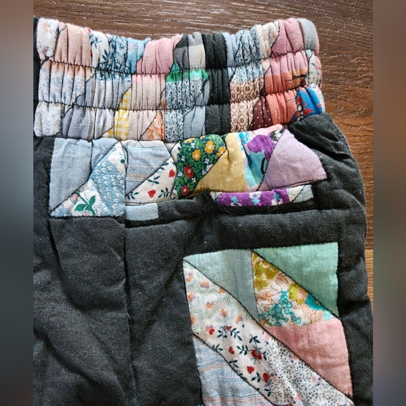 Sea NY Tilia Patchwork Quilted Shorts in Multi - Picture 9 of 11